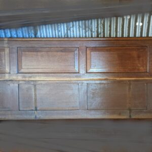 Long Rectangular Antique Oak Panels Panelling from St Giles Cripplegate 5.8m (SOLD)