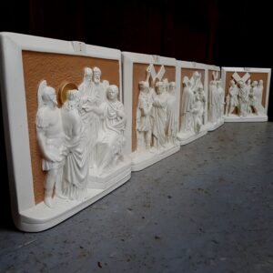 Full Set Irish Made Vintage Stations of the Cross (SOLD)
