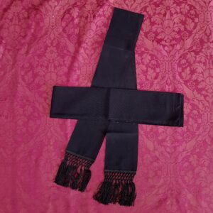 Black Band Cincture Belt