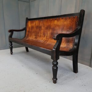 Antique Railway Waiting Room Bench (SOLD)