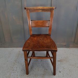 All Saints, Basingstoke Beautiful Antique Elm Church Chapel Chairs (SOLD)