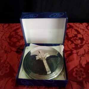 Unused Edwin Blyde Polished Pewter Wafer Box (SOLD)