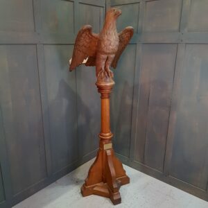 Carved Oak Vintage Eagle Church Lectern from Bournemouth (SOLD)