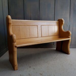 Circa 1900's Victorian Scumble Painted Church Pews (SOLD)