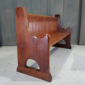St Bartholomew's, Haslemere Victorian Baltic Pine Church Pew Bench (SOLD)