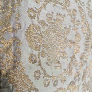 Bright Gold & Cream Very Long Altar Covering Material (SOLD)