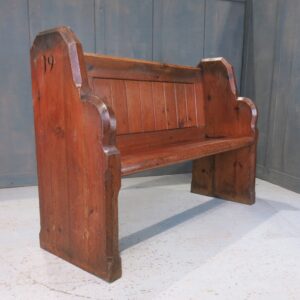 St John the Baptist, Kingston Vale Numbered Victorian Pine Church Pews (SOLD)
