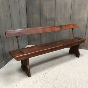 Irthlingborough Old Victorian Low Church ‘Tram’ Bench (SOLD)