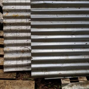 Reclaimed Corrugated Industrial Roofing Sheets, Cladding, Panels (SOLD)