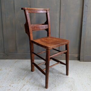Egham Hythe Elm & Beech Early 1900's Classic Church Chapel Chairs (SOLD)