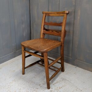 Torquay Wavy Ladderback Top Quality Elm & Beech Church Chapel Chairs (SOLD)