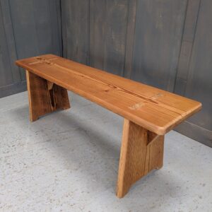 Pitch Pine Bench Made To Measure