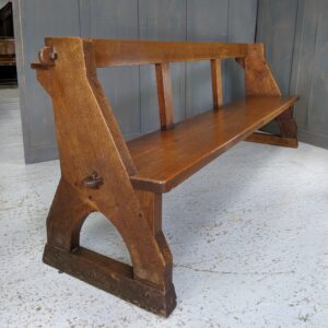 All Saints, Doddinghurst Solid Oak Pegged Church Chapel Pews Open Backed (SOLD)