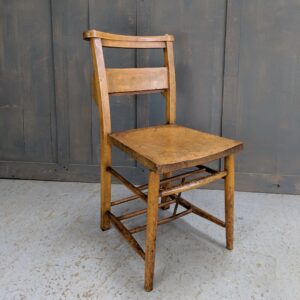 Ashford Vintage Elm Church Chapel Chairs (SOLD)