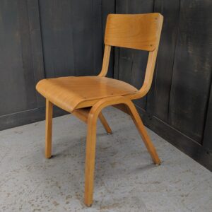 Classic 1960's Vintage 'Tecta' Style All-Ply Stacking Chairs (SOLD)