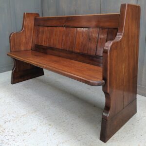 St John The Baptist, Leicester Antique Pitch Pine Church Chapel Pews (SOLD)