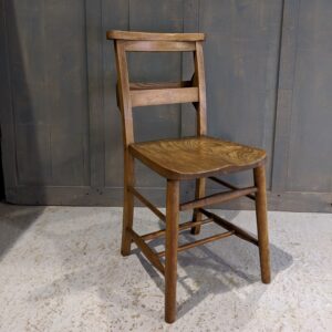 Dudley Classic Elm & Beech Chapel Chairs 'The Grain' (SOLD)