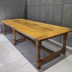 Giant Six Leg 16 Seater Oak Refectory Dining Table (SOLD)
