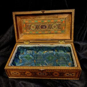 Middle Eastern Vintage Inlaid Marquetry Box (SOLD)