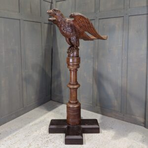 Antique Carved Oak Eagle Church Lectern (SOLD)
