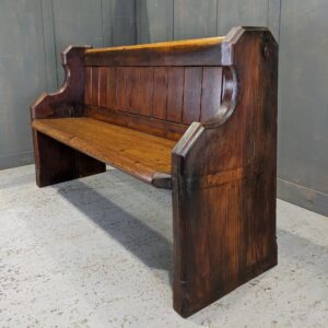 Christ Church, Guildford Heavy Pine Church Pew (SOLD)