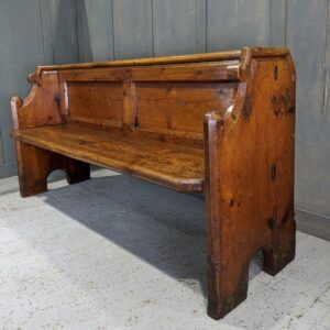 St James at Bradwell 1860's Antique Pine Church Chapel Pews Benches (SOLD)