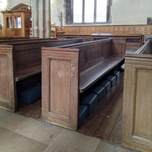 Very Long Antique Oak Church Pews Benches for Hire