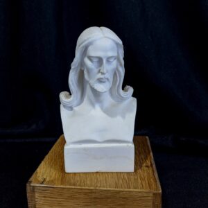 Good Quality Composition Marble Bust of Christ (SOLD)