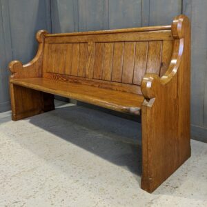 St Mary the Blessed Virgin Victorian Pitch Pine Antique Church Chapel Benches Pews (SOLD)