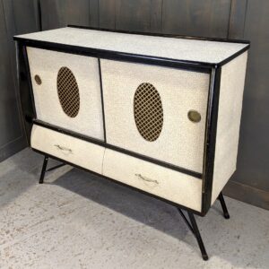 Uber 1950's High Fashion Vintage Formica topped Cocktail Cabinet (SOLD)