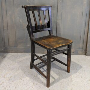 Portsmouth Older Elm Seat Slatback Church Chapel Chairs (SOLD)