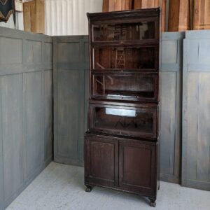 Large 1930's Vintage Globe Wernicke Style Modular Lawyers Bookcase (SOLD)