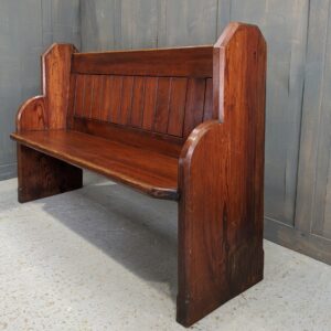 Marks Tey Old Victorian Antique Pitch Pine Pew (SOLD)