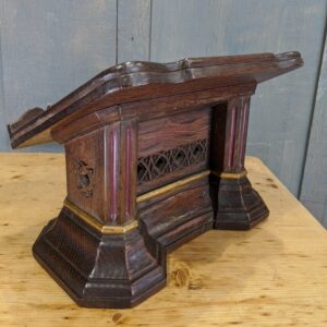 Rare Carved Early Robert Thompson 'The Mouseman' Book Stand Book Holder Missal (SOLD)