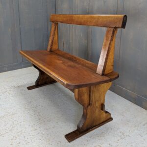 St Alban the Martyr Brighton Oak Open Back Church Benches Pews (SOLD)