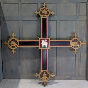 Original Decorative Rood Cross from St Stephen the Martyr, Hull (SOLD)