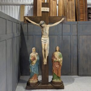 Full Size Rood Cross with Figures from St Stephen the Martyr, Hull (SOLD)