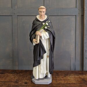 Medium to Large Recently Restored Religious Statue of St Dominic (SOLD)