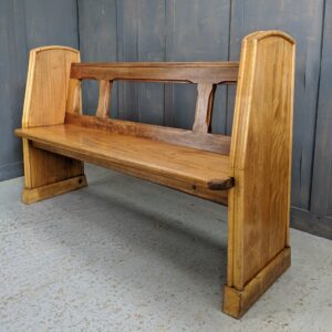 Late 1950's English Post-Modern Hardwood Church Chapel Pews Benches (SOLD)