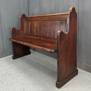 Early 1900's Brixton Pentecostal Baltic Pine Church Chapel Pew Bench (SOLD)