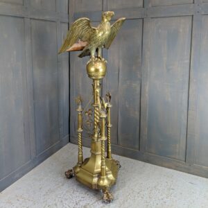 Victorian Antique High Church Brass Eagle Lectern from St Teilo's Cardiff (SOLD)