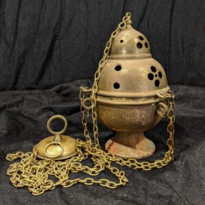 Original Brass Thurbile Censer Incense Burner from St Francis North London (SOLD)