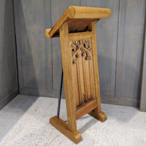 Unusual Roll Top Gothic Reading Desk Lectern Ambo (SOLD)