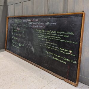 Fantastic Original Vintage Huge Sunday School Blackboard (SOLD)
