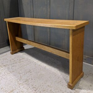 Modern Oak & Veneer Curved Organist's Bench (SOLD)