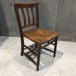 Extra Large Vintage Slatback Church Chapel Chairs from Worcester (SOLD)