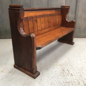 Guildford Pitch Pine Choir Pew (SOLD)