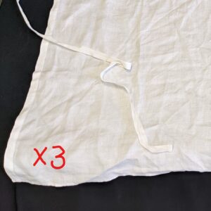 Three Second Hand White Amices (SOLD)