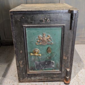 Antique 1870's Fire Resisting Safe Strong Box from Duxford URC (SOLD)