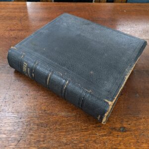 Leather Bound Large Church Lectern Holy Bible Circa 1920 (SOLD)